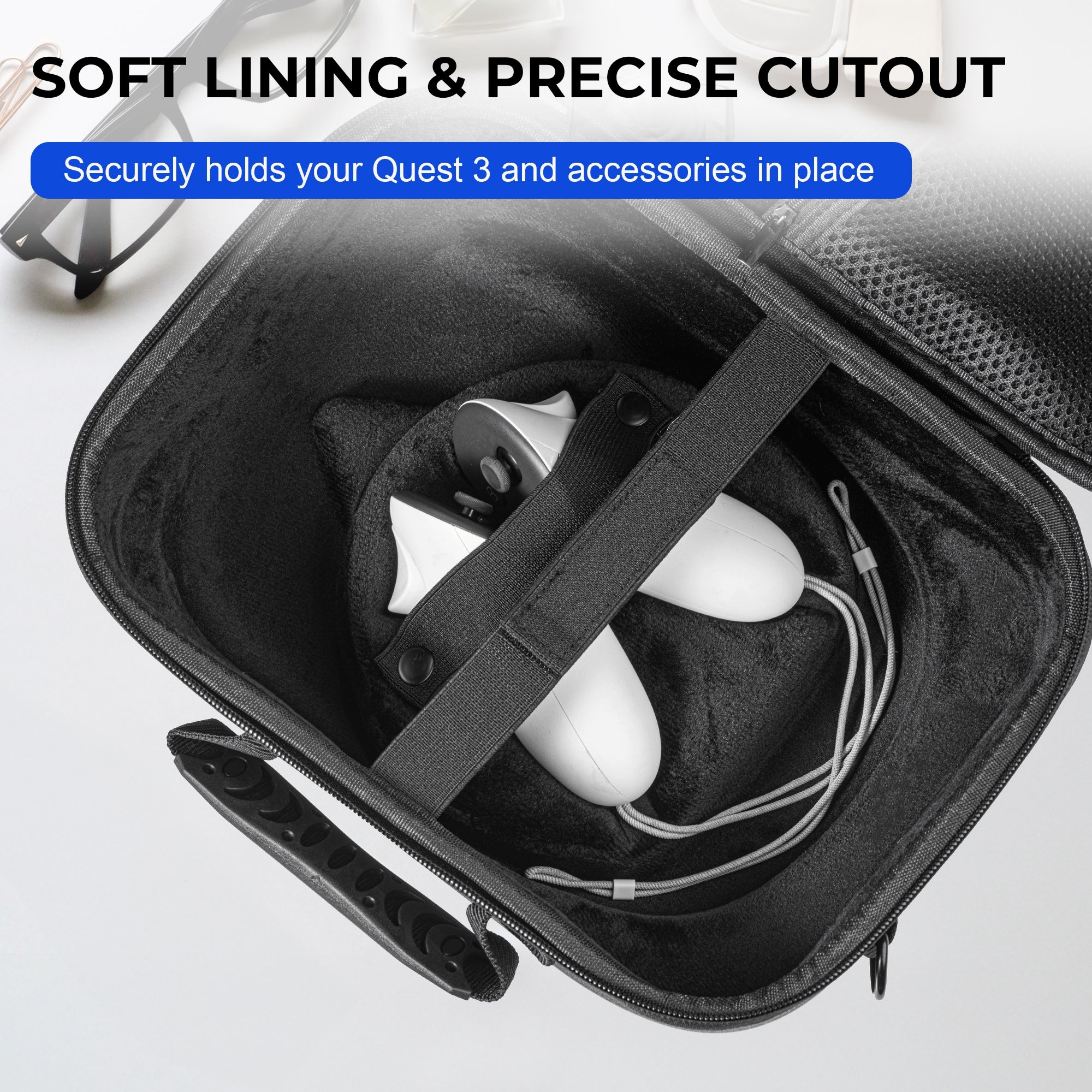 STARTRC GAMES 2.0 For Meta Quest 3 VR Hardshell Carrying Pouch Protection Bag Storage Case STARTRC GAMES 2.0 For Meta Quest 3 VR Hardshell Carrying Pouch Protection Bag Storage Case